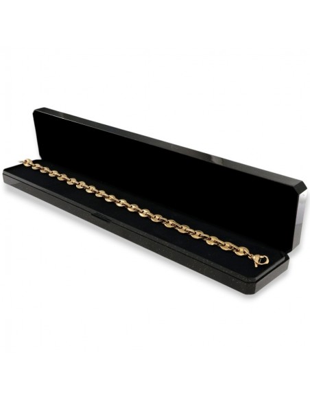 Bracciale Acciaio Dorato Maglia Marina [b9937bd6]