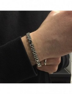 Bracciale Acciaio Maglia Jubilee Timone Nero [ab951dd8] 2