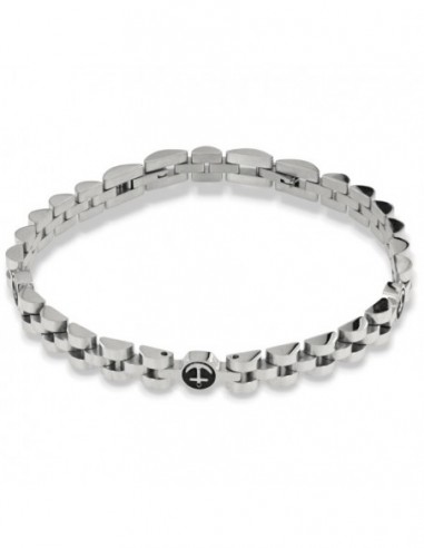 Bracciale Acciaio Maglia Jubilee Timone Nero [8f7b4a65]