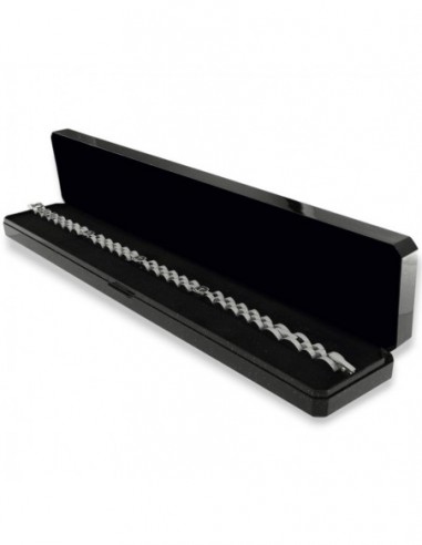 Bracciale Acciaio Maglia Jubilee Timone Nero [e140c86c]