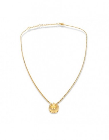 Collana Argento Dorato Punto Luce Zirconi Bianchi [aa9af9d7]