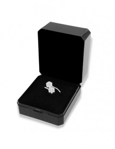 Anello Argento Rodiato Magic Intrecciato Gambo Regolabile [4fec9f50]