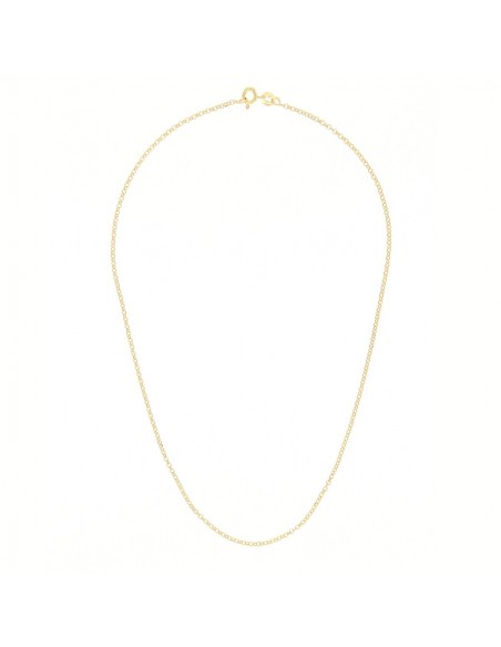 Collana Oro Giallo Maglia Rollo Diamantata 1,55Gr [3d208726]