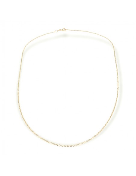 Collana Oro Giallo Maglia Rollo 45CM [3629713b]