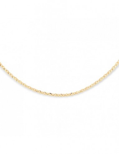 Collana Oro Giallo Maglia Rollo Diamantata 40/45/50CM 1,25GR [e59699e9]
