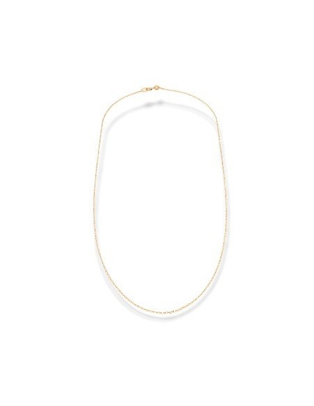 Collana Oro Giallo Maglia Rollo Diamantata 40/45/50CM 1,25GR [e0c6def7]