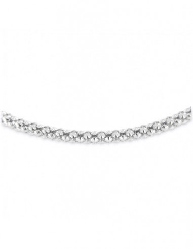 BRACCIALE ORO BIANCO MAGLIA Popcorn 3,85 GRAMMI [2d0a7f56]