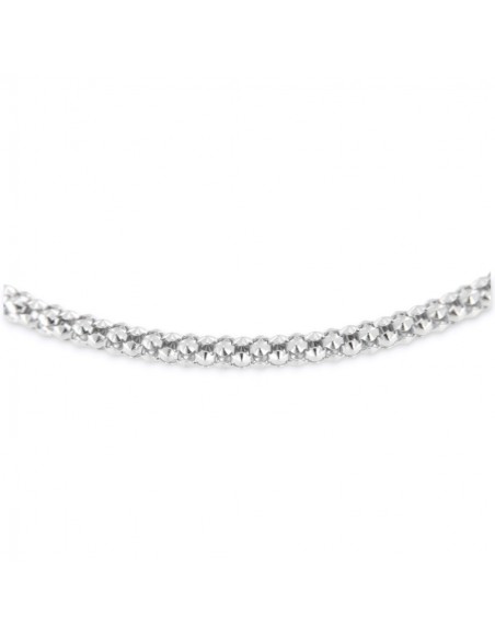 BRACCIALE ORO BIANCO MAGLIA Popcorn 3,85 GRAMMI [2d0a7f56]