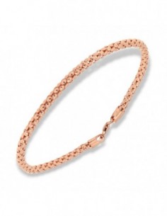 Bracciale Oro Rosa Maglia Popcorn 5GR 5MIS [2e1336e4]