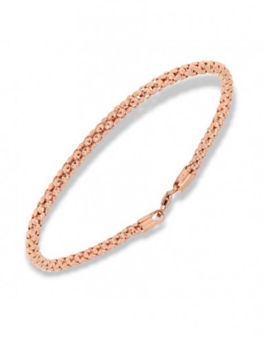 Bracciale Oro Rosa Maglia Popcorn 5GR 5MIS [2e1336e4]