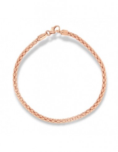 Bracciale Oro Rosa Maglia Popcorn 5GR 5MIS [c0c939af]