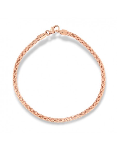 Bracciale Oro Rosa Maglia Popcorn 5GR 5MIS [c0c939af]
