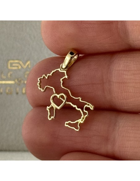 Ciondolo Oro Giallo Italia [c323e4c2]