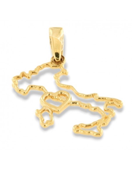 Ciondolo Oro Giallo Italia [743e25c6]