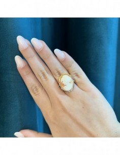 Anello Oro Giallo Cammeo [e1d7a309] 2