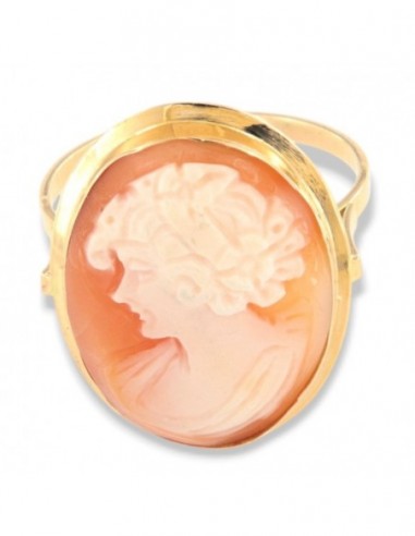 Anello Oro Giallo Cammeo [8e83b0ae]