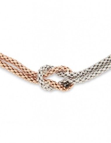 Bracciale Argento Rodiato Nodo Centrale [42621276]