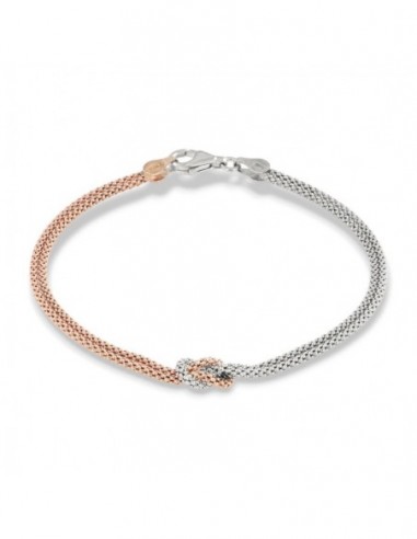 Bracciale Argento Rodiato Nodo Centrale [47325568]