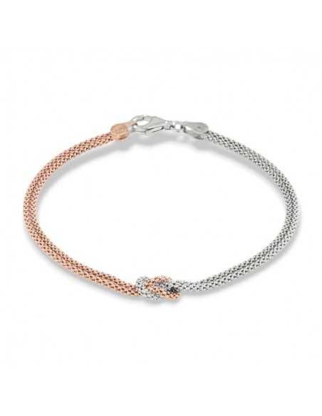 Bracciale Argento Rodiato Nodo Centrale [47325568]