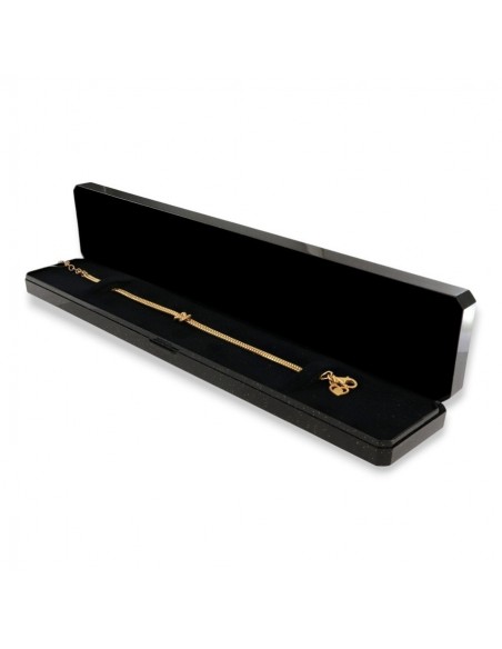 Bracciale Argento Dorato Maglia Veneziana Nodo [b24094ae]