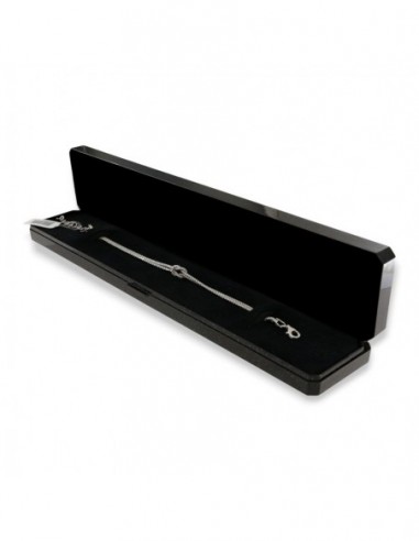 Bracciale Argento Rodiato Nodo Tennis Popcorn [8c2f9070]