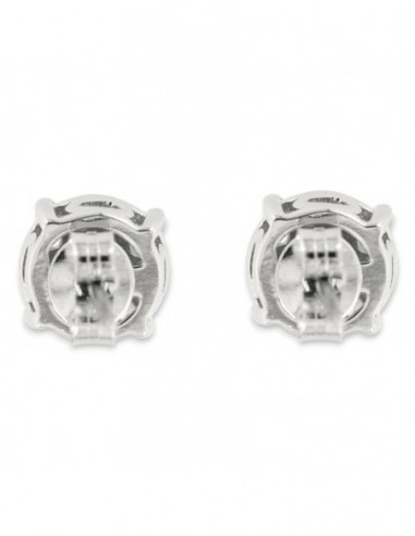 Orecchini Argento Rodiato Punto Luce Magic Fucsia [d562a0fe]
