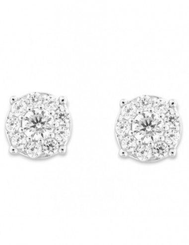 Orecchini Argento Rodiato Punto Luce Magic 4MM [64180600]