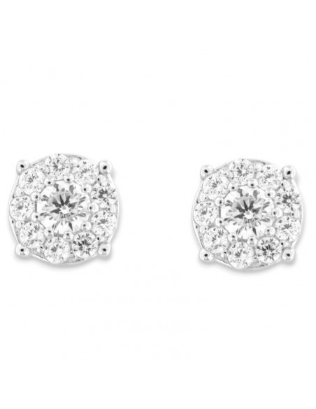 Orecchini Argento Rodiato Punto Luce Magic 4MM [64180600]