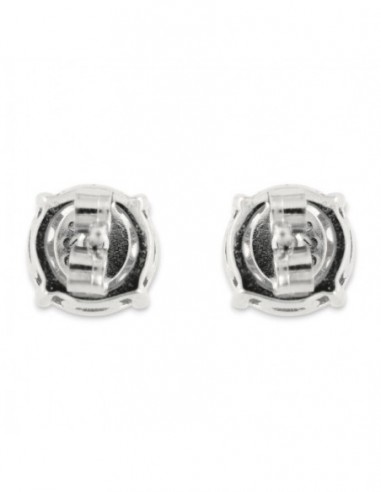 Orecchini Argento Rodiato Punto Luce Magic 4MM [0b070cd6]
