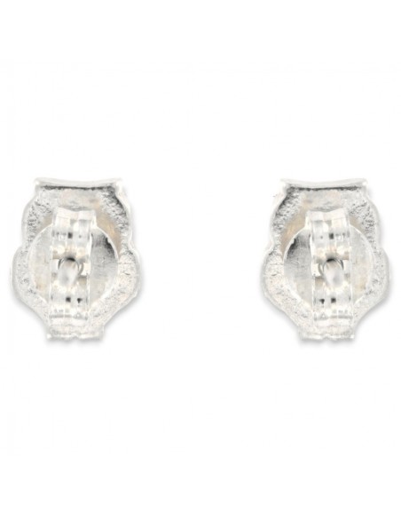 Orecchini Argento Rodiato Gufi Smaltati [05954cfa]