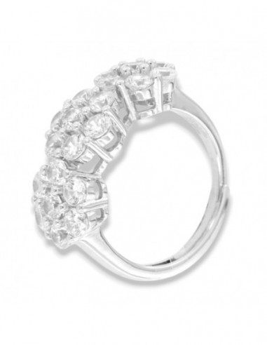 Anello Argento Rodiato Trilogy Magic Gambo Regolabile [d2d23bc3]