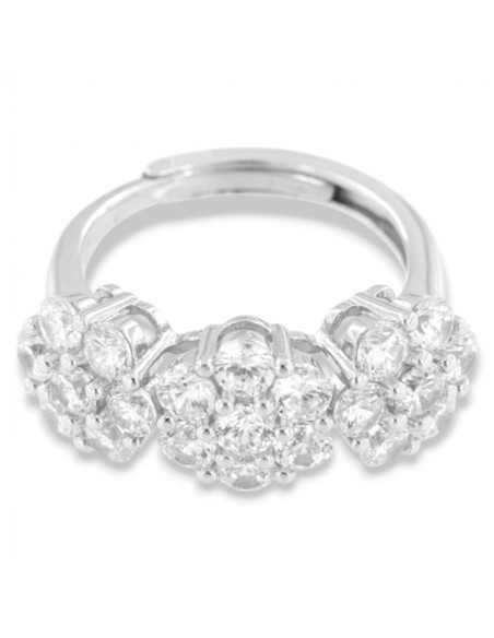 Anello Argento Rodiato Trilogy Magic Gambo Regolabile [bce9b9ca]