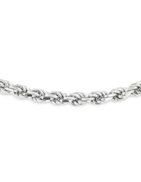 Bracciale Argento Rodiato Maglia Rope 5,50Gr [5b0ca57a]