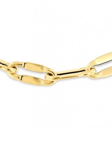 Bracciale Oro Giallo Maglia Ovale Specchiata [88a7cc0a]