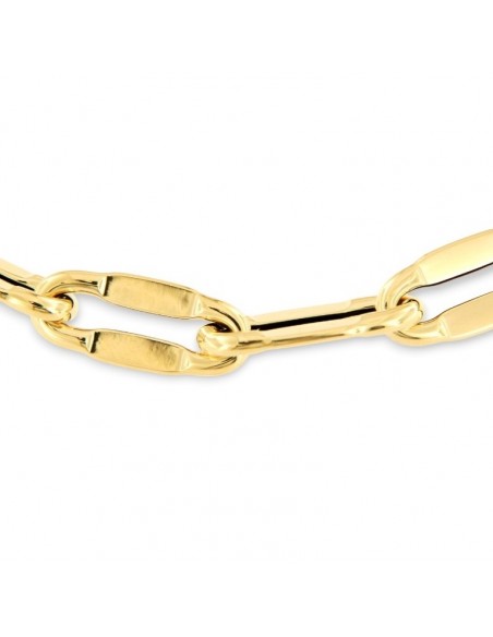 Bracciale Oro Giallo Maglia Ovale Specchiata [88a7cc0a]