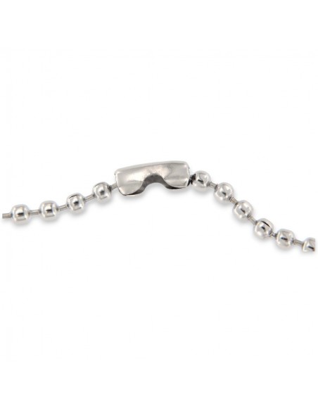 Collana Acciaio Piastrina Militare Personalizzabile [158a8d45]