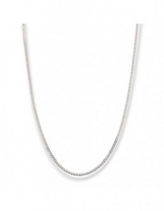 Collana Oro Bianco Quadrispiga 3,12GR [ab1a4000]
