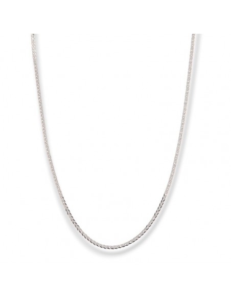 Collana Oro Bianco Quadrispiga 3,12GR [ab1a4000]