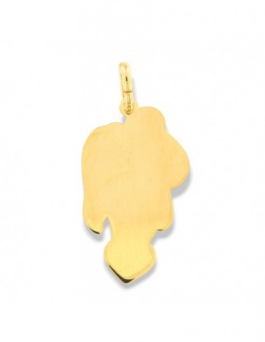 Ciondolo Argento Dorato Madre Con Neonato [506ba013]
