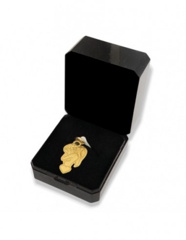 Ciondolo Argento Dorato Madre Con Neonato [e7766117]