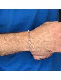 Bracciale Argento Rodiato Ovalina Rollo [9f74c3e0] 2