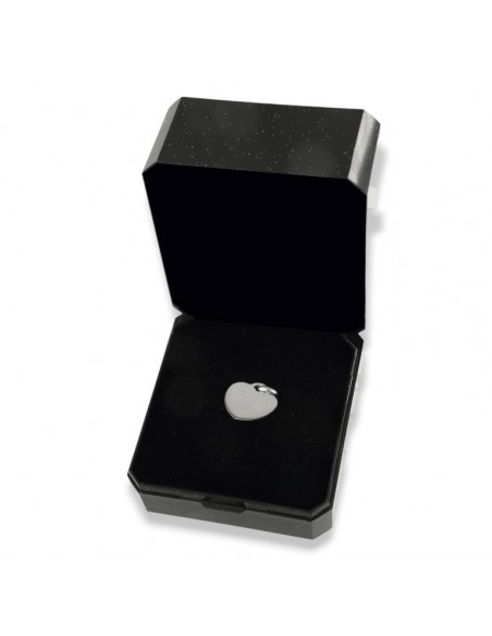 Ciondolo Argento Rodiato Cuore Liscio Piccolo [4e10fd6d]