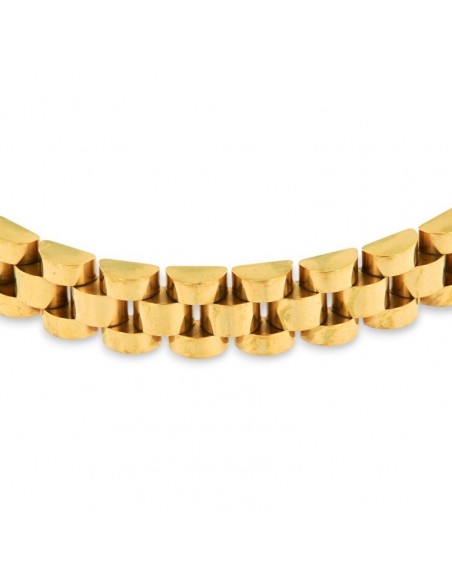 Bracciale Acciaio Dorato Maglia Jubilee Piccola [0bd0a47d]