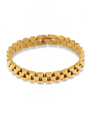 Bracciale Acciaio Dorato Maglia Jubilee Piccola [0e80e363]