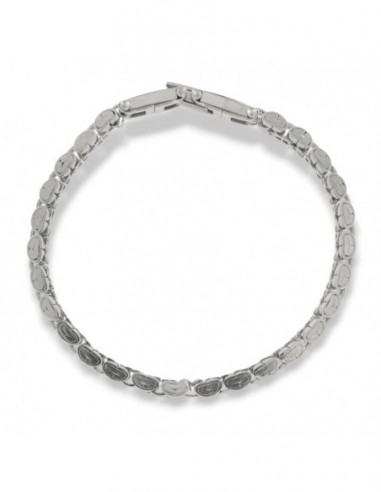 Bracciale Acciaio Maglia Jubilee Centro Dorato Piccolo [3e31fa66]