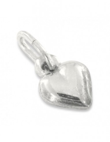 Ciondolo Argento Rodiato Cuore 11MM [d48039c9]