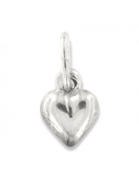 Ciondolo Argento Rodiato Cuore 11MM [d1d07ed7]