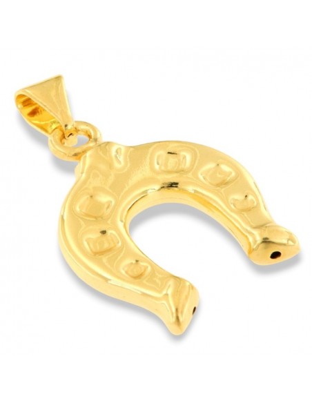 Ciondolo Argento Dorato Ferro Di Cavallo [78b697da]