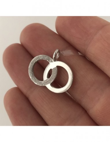 Ciondolo Argento Rodiato Infinito Diamantato [67464db3]