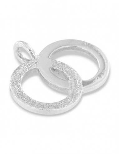 Ciondolo Argento Rodiato Infinito Diamantato [d05b8cb7]